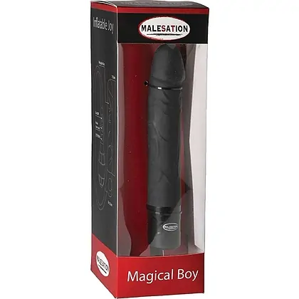 Vibrator Gonflabil MALESATION Magical Boy Negru