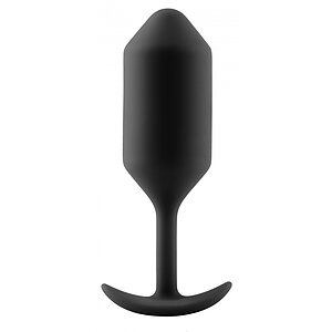 Anal Plug B-Vibe Snug 3 Negru pe SexLab