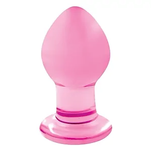 Anal Plug Crystal Premium Small Roz pe SexLab