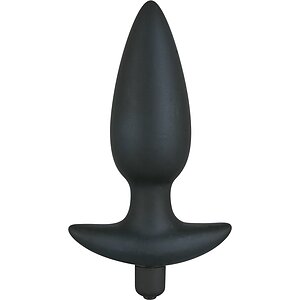 Anal Plug Cu Vibratii Black Velvet Large Negru pe SexLab