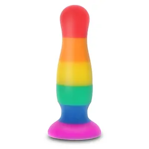 Anal Plug Happy Stuffer Large Multicolor pe SexLab