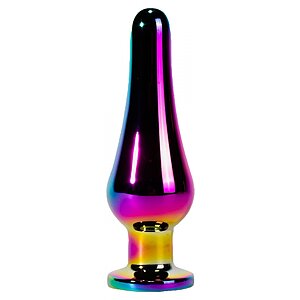 Anal Plug Secret Shine Metal S Rainbow Multicolor pe SexLab