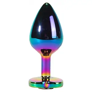 Anal Plug Secret Shine Rainbowheart M Multicolor pe SexLab