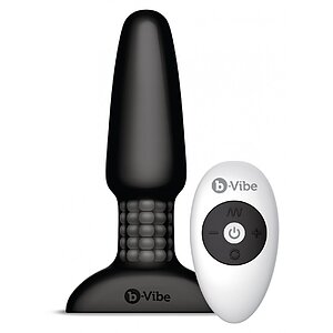 B-Vibe Anal Plug Negru pe SexLab