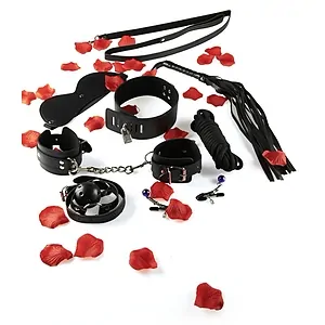 Bdsm Starter Kit Negru pe SexLab