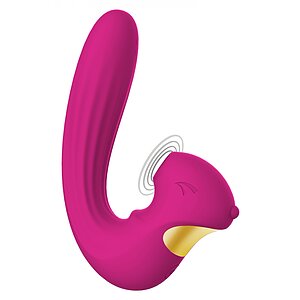 Celestial Love Vibe Stimulator Fuchsia pe SexLab