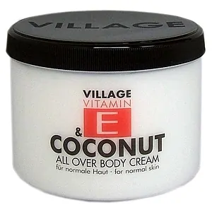 Crema corp cu vitamina E si Cocos, Village Cosmetics, pe SexLab