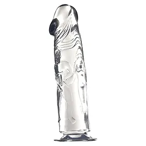 Dildo Clearstone Perfect Transparent pe SexLab