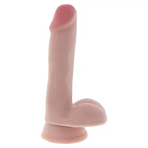 Dildo Dual Density 17cm pe SexLab