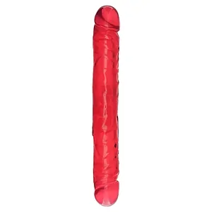 Dildo Ejaculator Dildo Jr. Double Roz pe SexLab