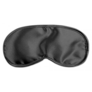 Fetish Satin Love Mask Negru pe SexLab