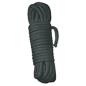 Funie Bondage Rope 300cm Negru pe SexLab