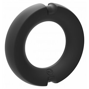 Inel Penis Hybrid Metal 50mm Negru pe SexLab