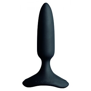 Lovense Hush 2 Anal Plug XS 25 mm Negru pe SexLab