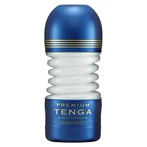 Masturbator Premium Tenga Rolling Head Albastru pe SexLab