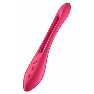 Multi Vibrator Satisfyer Elastic Joy Rosu pe SexLab