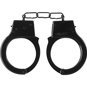 Ouch Beginners Handcuffs Negru pe SexLab