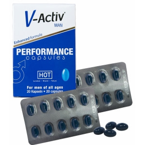 Pastile Potentă V-Activ Pentru Bărbați 20buc Pastile Potentă V-Activ Pentru Bărbați 20buc pe Sexlab.ro