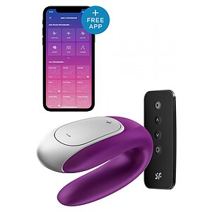 Satisfyer Double Fun Mov Satisfyer Double Fun Mov pe Sexlab.ro