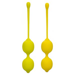 Set Bile Kegel Lemon Galben pe SexLab