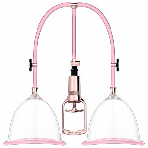 Set Pompă Sâni Large Rose Gold Set Pompă Sâni Large Rose Gold pe Sexlab.ro