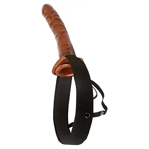 Strap-On Chocholate Dream 25cm Negru pe SexLab