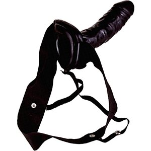 Strap-on Everlasting Negru pe SexLab