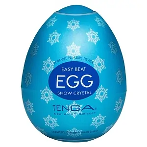 Tenga Egg Snow Crystal Albastru pe SexLab