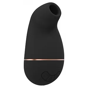 Vibrator Clitoridian Kissable Negru pe SexLab