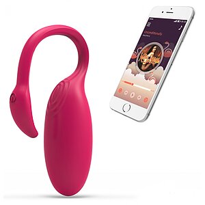 Vibrator Flamingo Magic Motion Roz Vibrator Flamingo Magic Motion Roz pe SexLab
