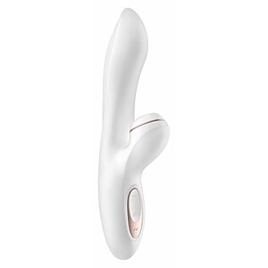 Vibrator Iepuraș Satisfyer Profesional Punctul G Alb Vibrator Iepuraș Satisfyer Profesional Punctul G Alb pe SexLab
