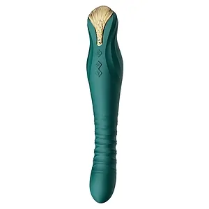 Vibrator King Thruster Verde pe SexLab