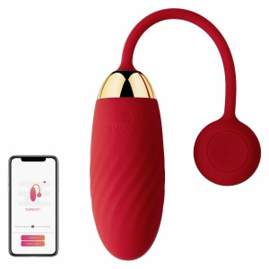 Vibrator Ou Svakom Ella Roșu Vibrator Ou Svakom Ella Roșu pe Sexlab.ro