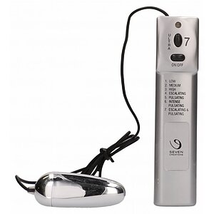 Vibrator Ou Ultra 7 Vector Argintiu pe SexLab