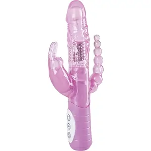 Vibrator Rabbit Dual Pleasure Roz pe SexLab