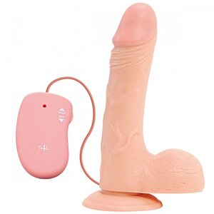 Vibrator Realistic Real Rapture 20.5 cm pe SexLab