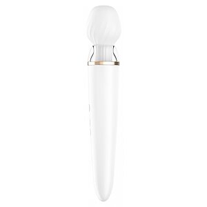 Vibrator Satisfyer Double Wand-er XXL Alb pe SexLab