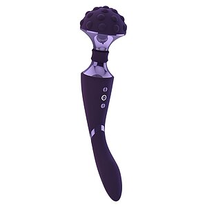 Vibrator Shiatsu Bendable Massager Mov pe SexLab