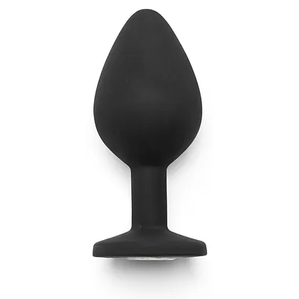 Anal Plug Diamond Jewel Medium Negru