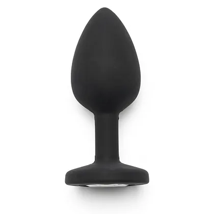 Anal Plug Diamond Jewel Small Negru