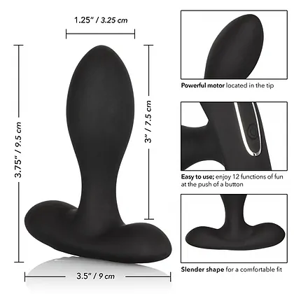 Anal Plug Eclipse Slender Probe Negru