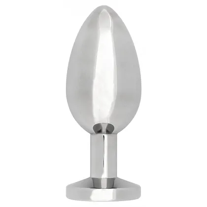 Anal Plug Jewel Steel Argintiu