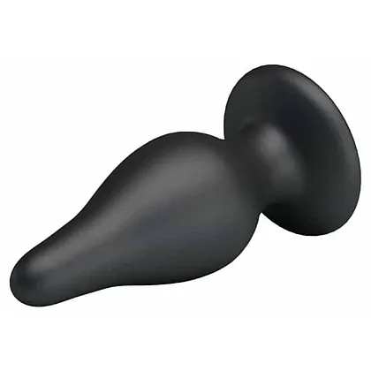 Anal Plug Sturdy Silicone Pretty Love Negru