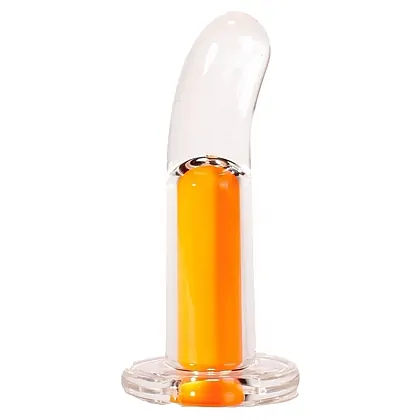 Anal Plug X-MEN 10 Speeds Vibrating Punct G Portocaliu