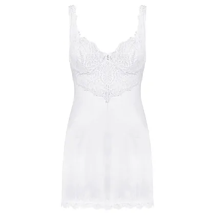 Chemise Obsessive Amor Blanco Alb S-M