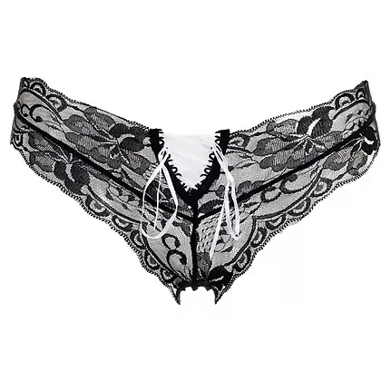 Chilot Amorable Brief Jayleen Negru S-L