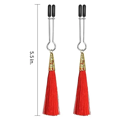 Cleme Sfarcuri Glamour Tassel Rosu