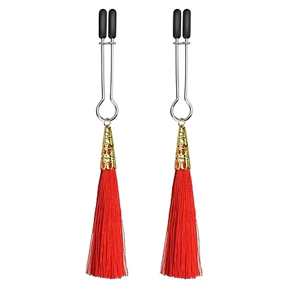 Cleme Sfarcuri Glamour Tassel Rosu