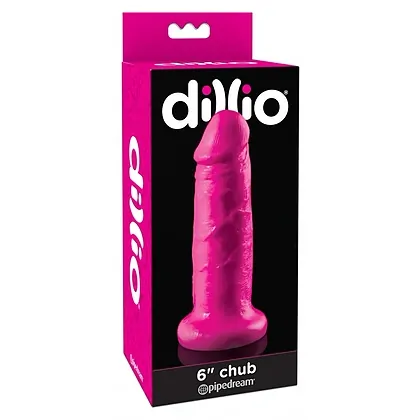 Dildo Cu Ventuza Dillio Chub  Roz