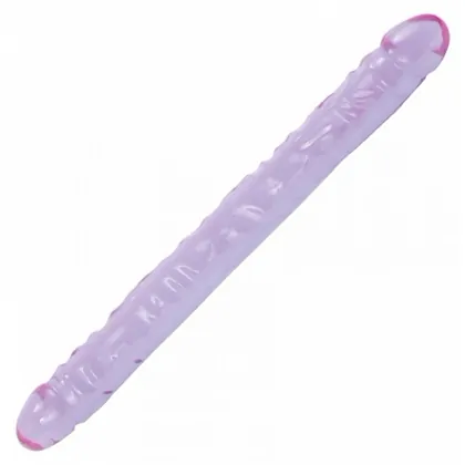 Dildo Dublu Crystal Jellies Mov